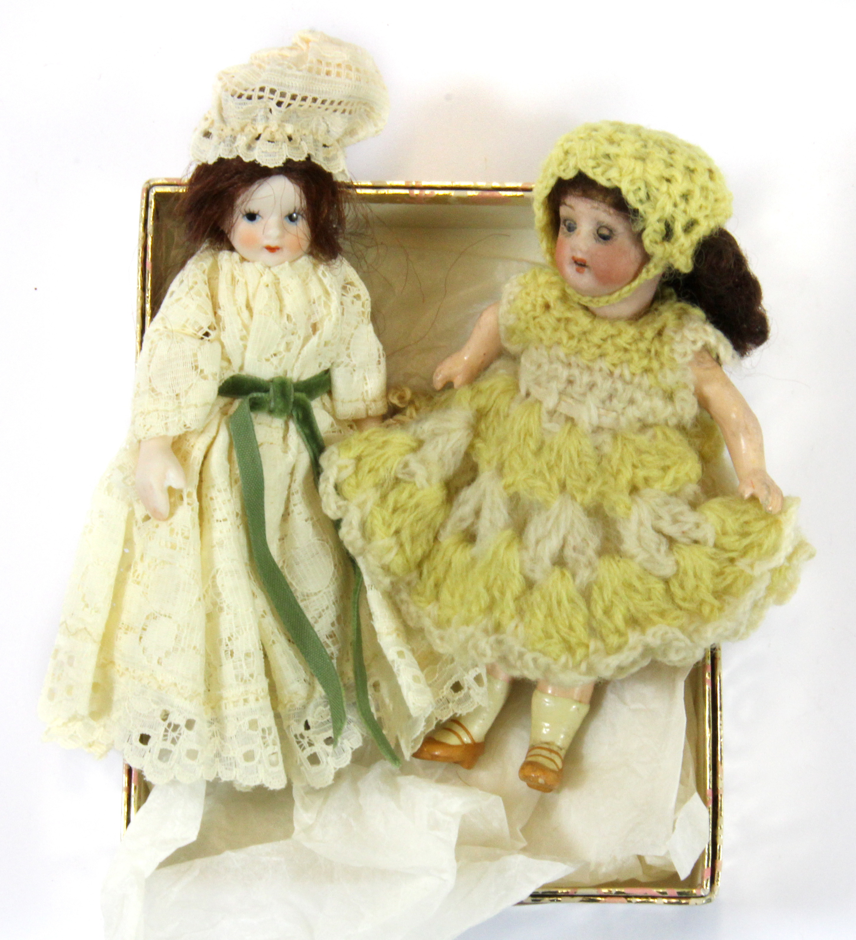 small porcelain dolls