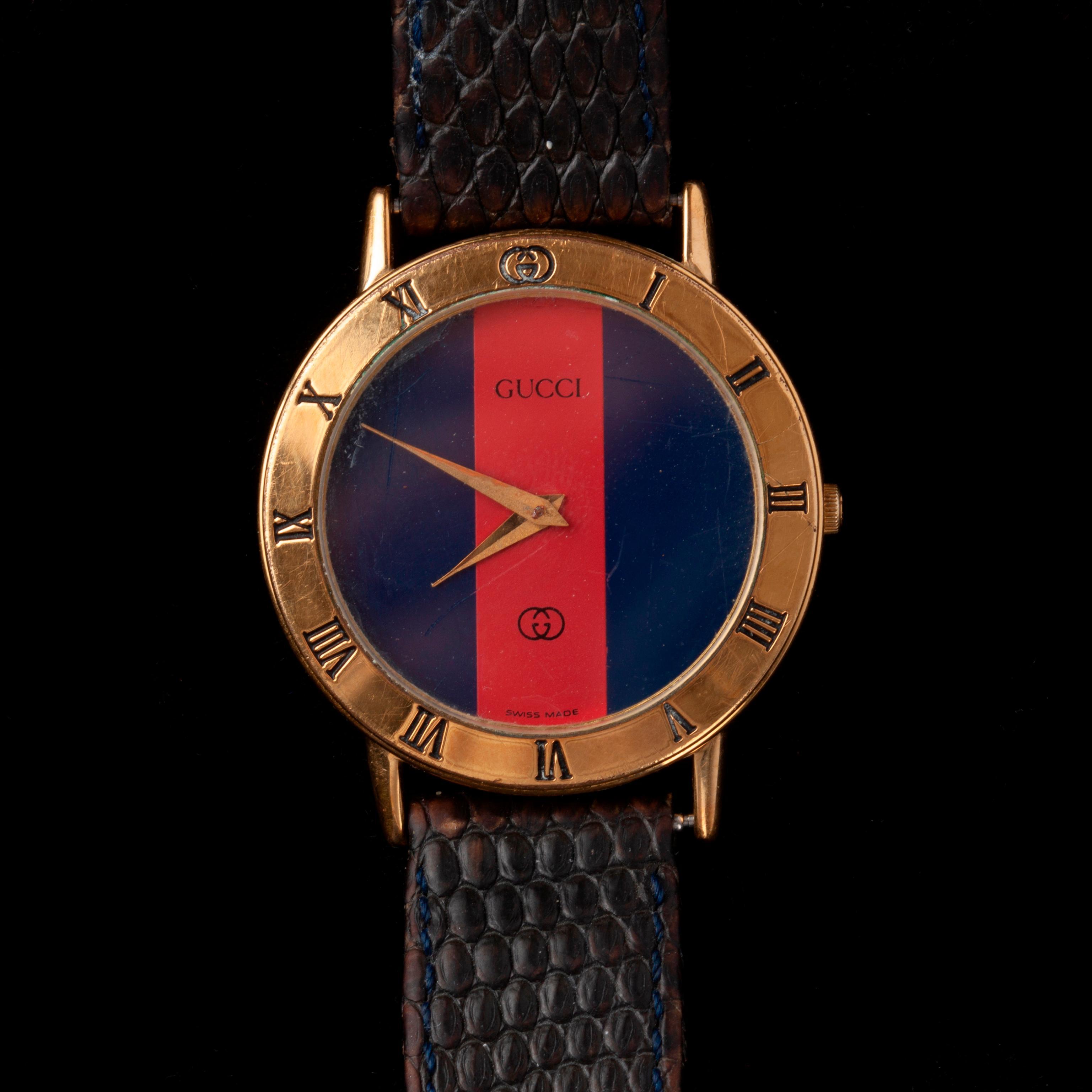 Gucci Vintage Line Dial' Watch, 3001M
