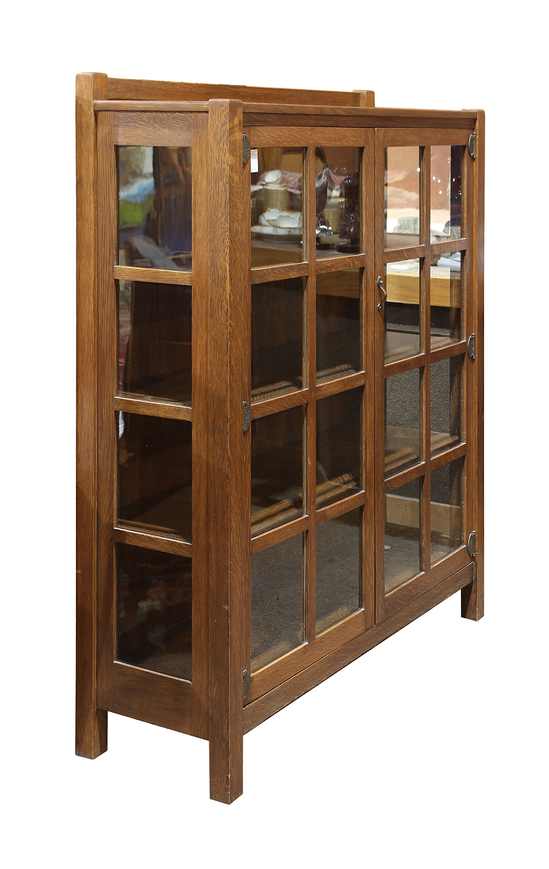 Arts And Crafts Stickley Brothers China Cabinet 8446 Lofty