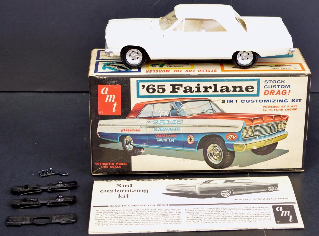 Body Set 1/25 Scale Details about   AMT 1965 Ford Fairlane Modified Stocker