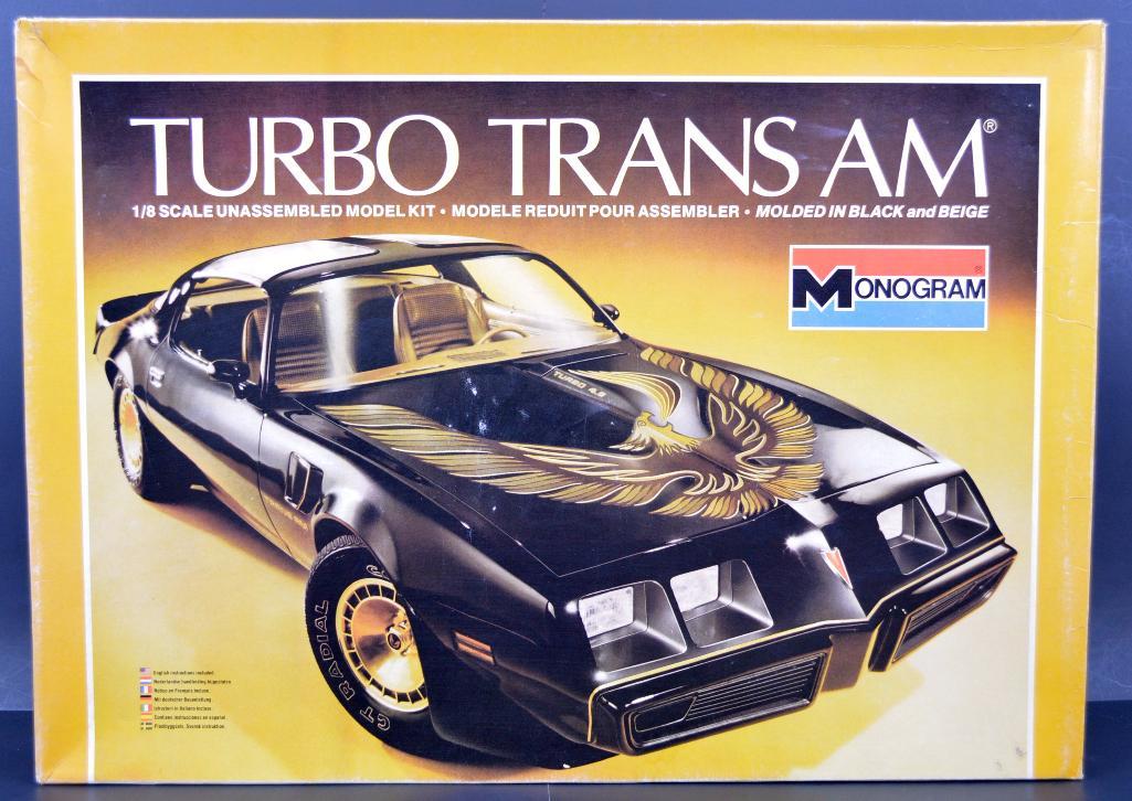 1/8 Scale Turbo Trans Am Monogram Model Kit 2605 for sale online 