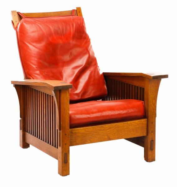Warren Hile Drop Arm Spindle Morris Chair Lofty Marketplace