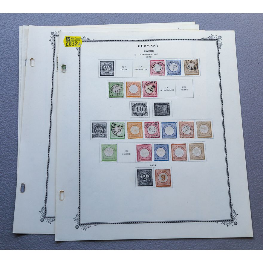 Selection of Postage Stamps of the German Empire