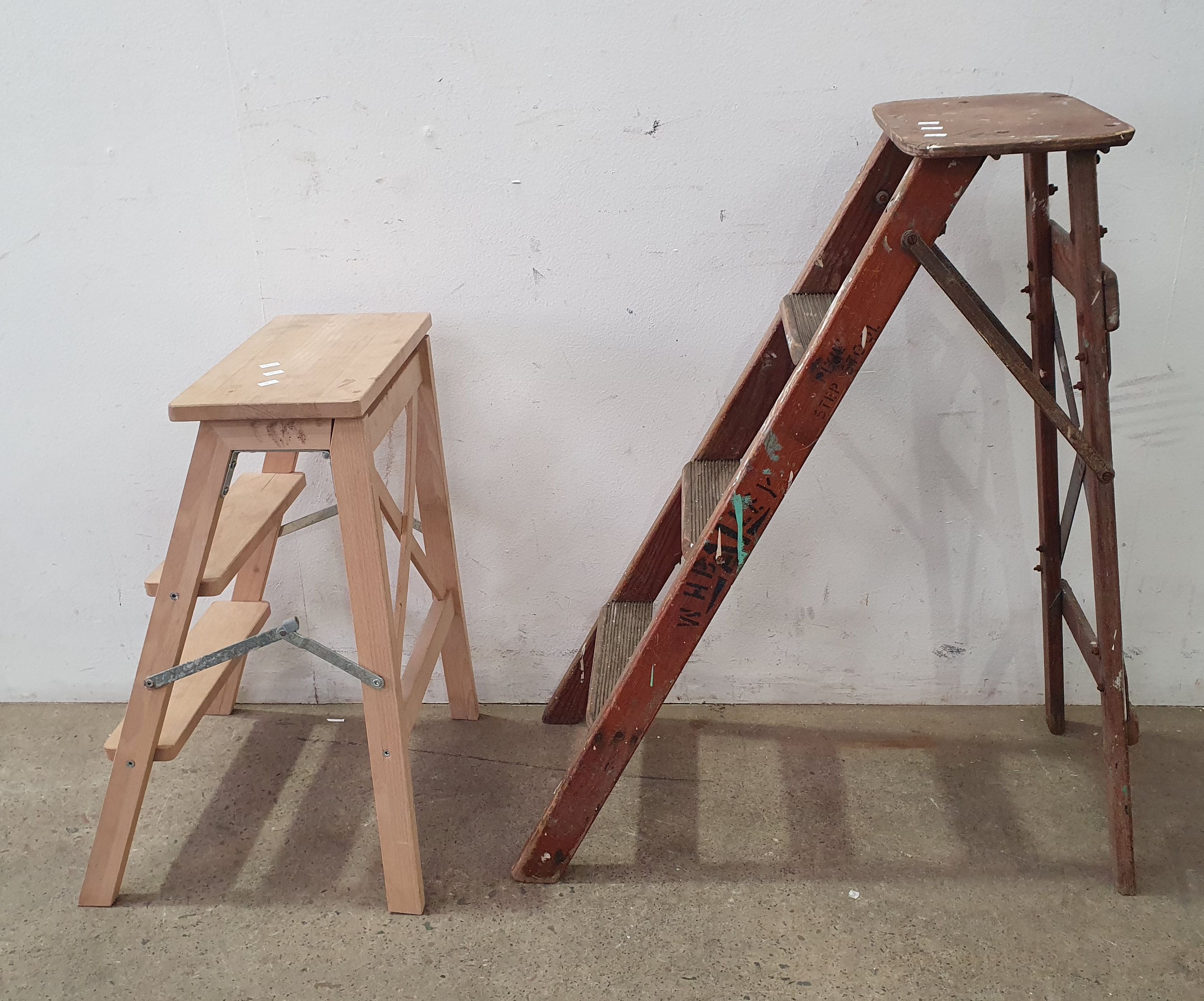 Two Various Step Ladders