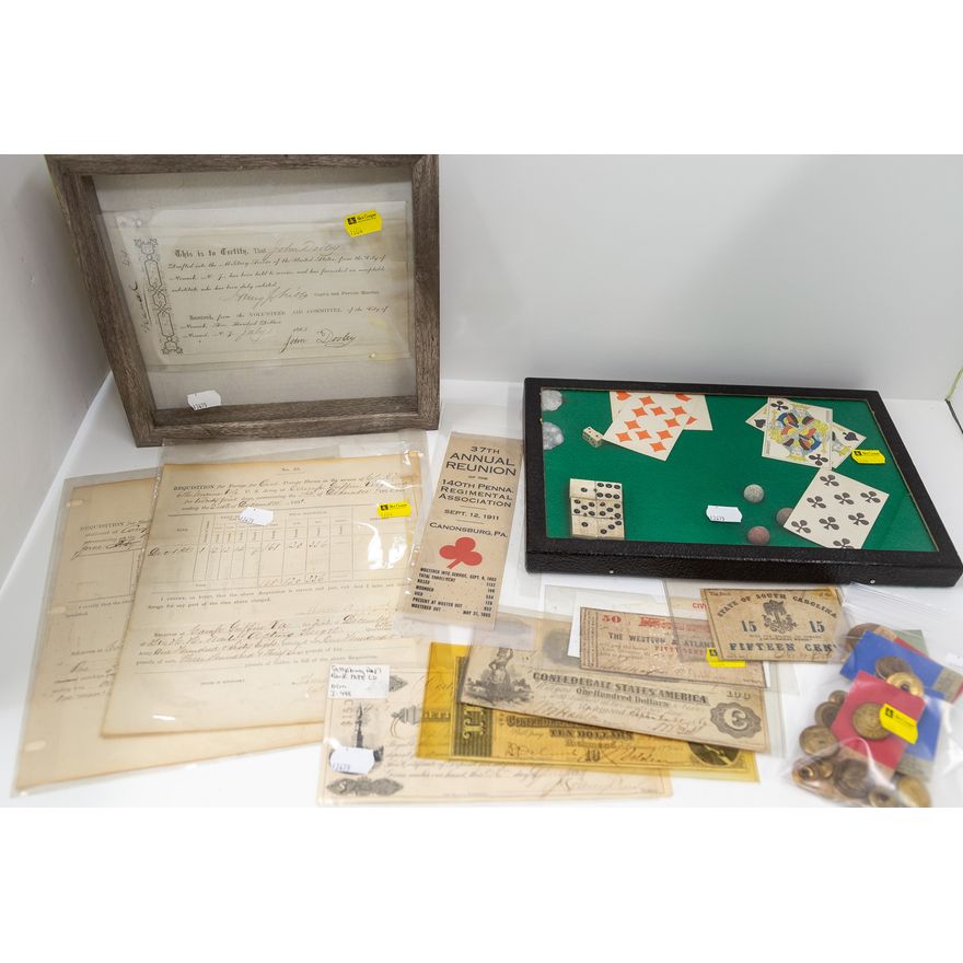 Assorted Civil War Related Items