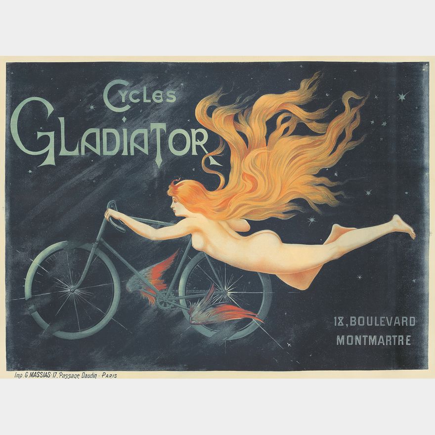 Jean Tinguely In Bicicletta – Poster – – In Art We Trust - Foto 7