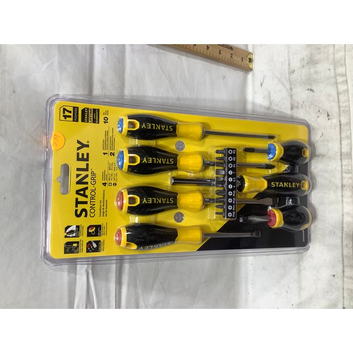 Stanley Control-Grip 17pc Screwdriver Set