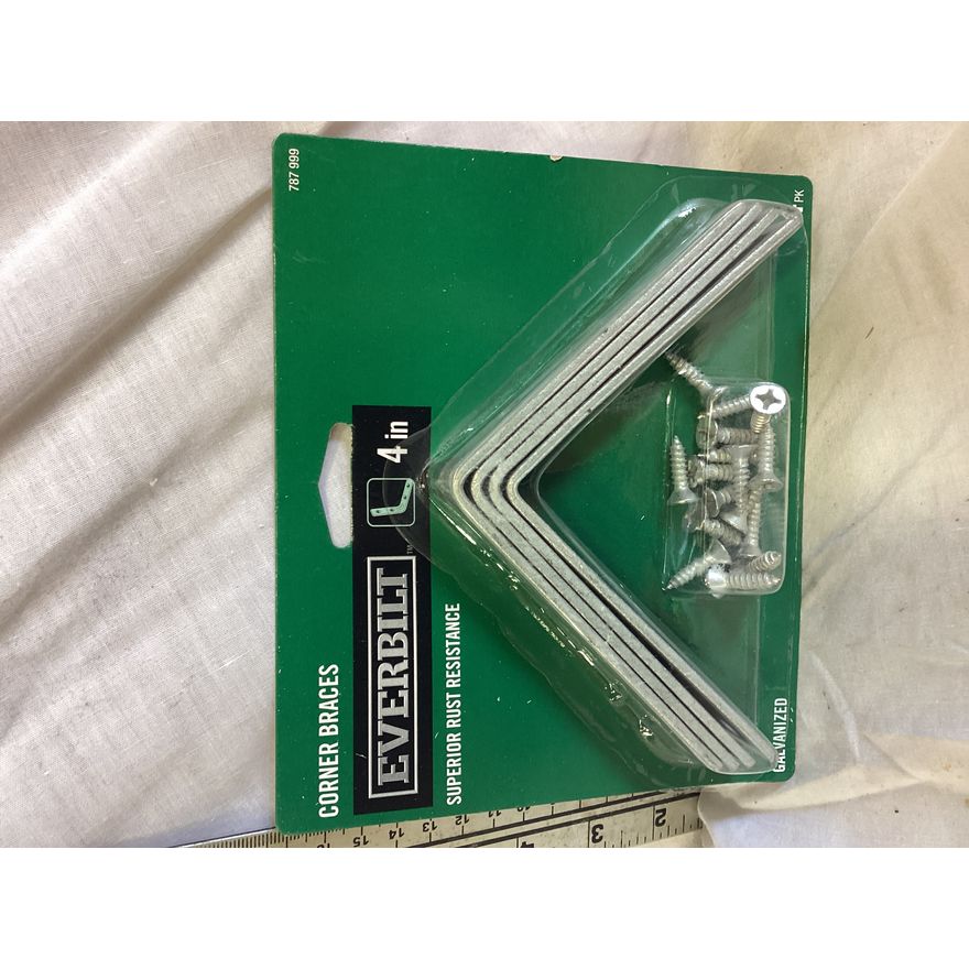 Everbilt Corner Braces- 4''
