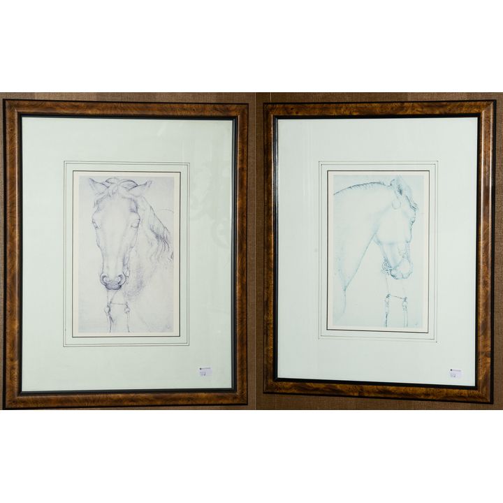 A Pair of Horse Studies