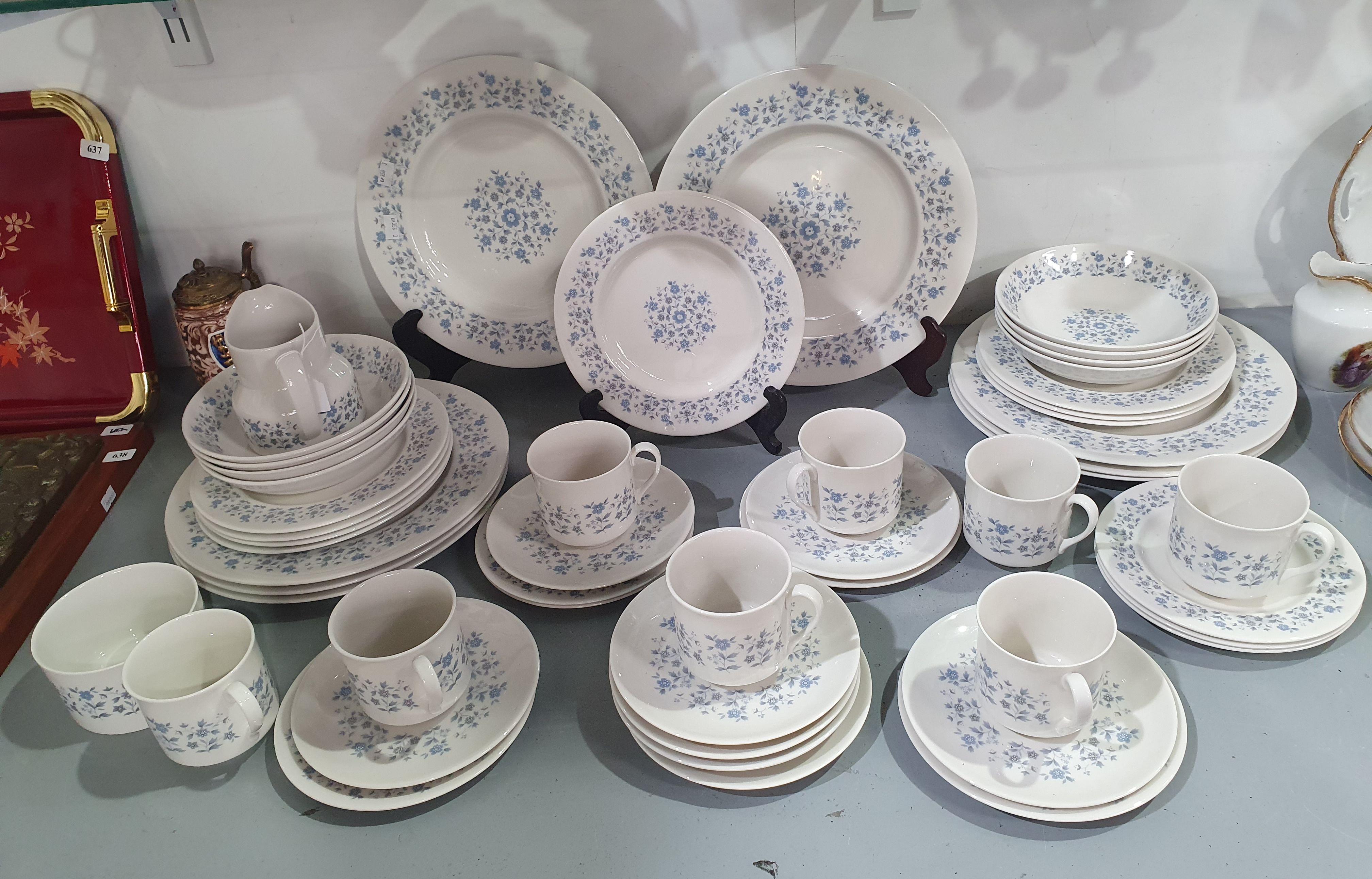 A ROYAL DOULTON DINNER SERVICE
