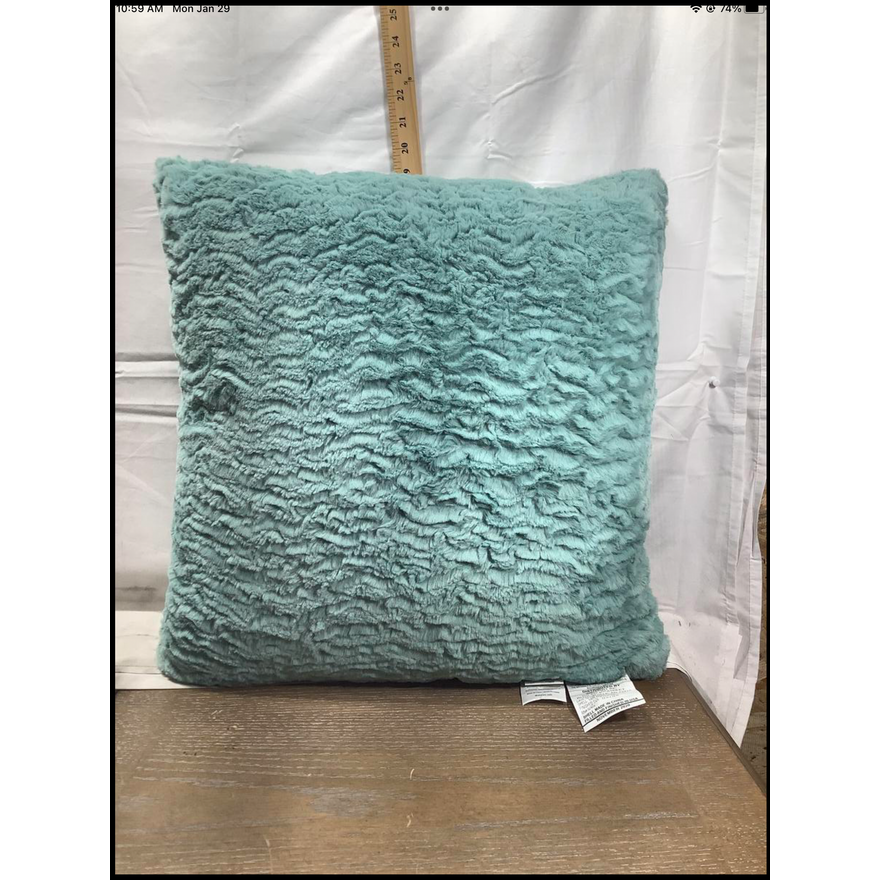 Better Homes & Garden Super Soft Pillow 22"x22" (Aqua)