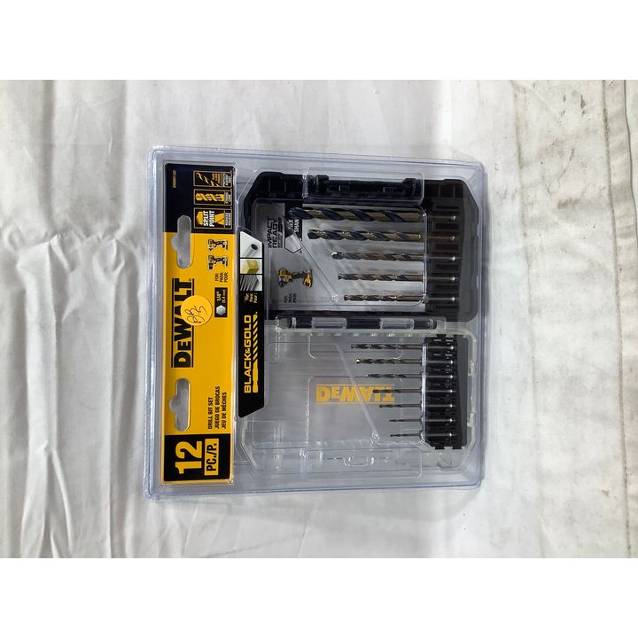 Dewalt 12 Piece Drill Bit Set 1/4"