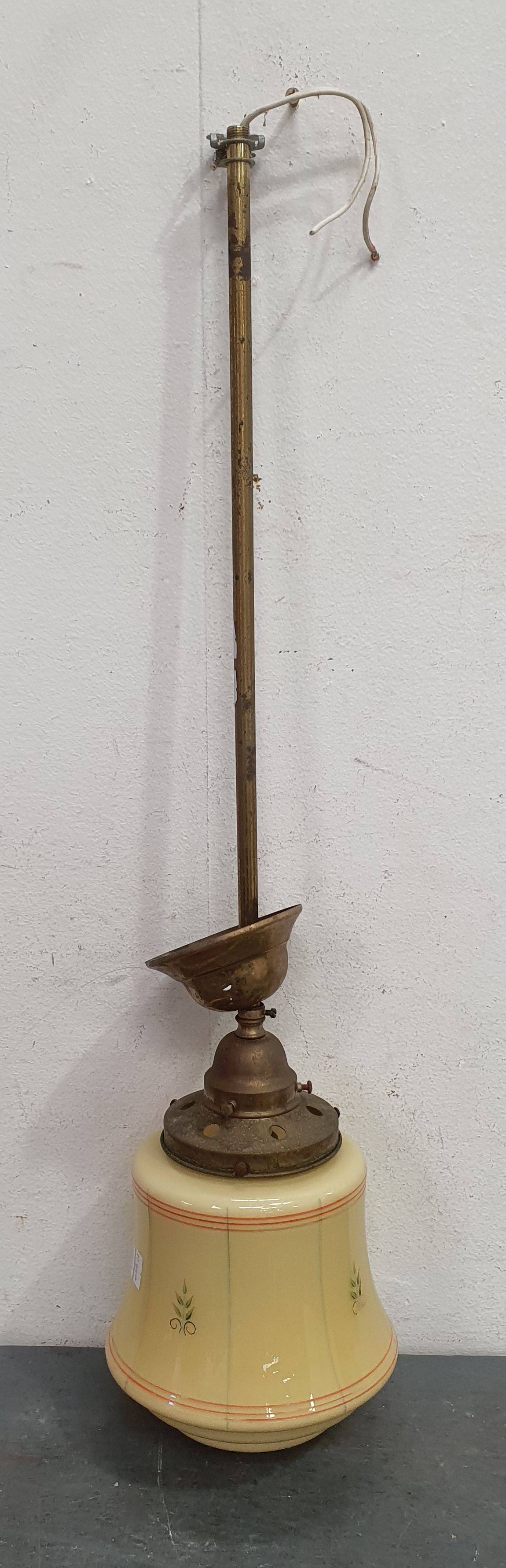 A HANGING LIGHT