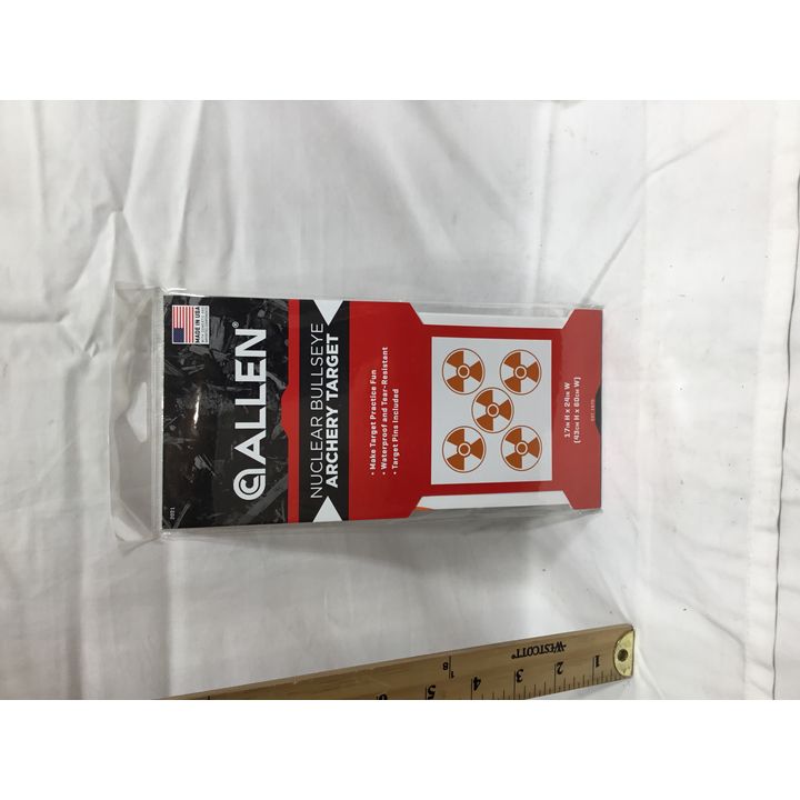Allen Nuclear Bullseye Archery Target (17" x 24")