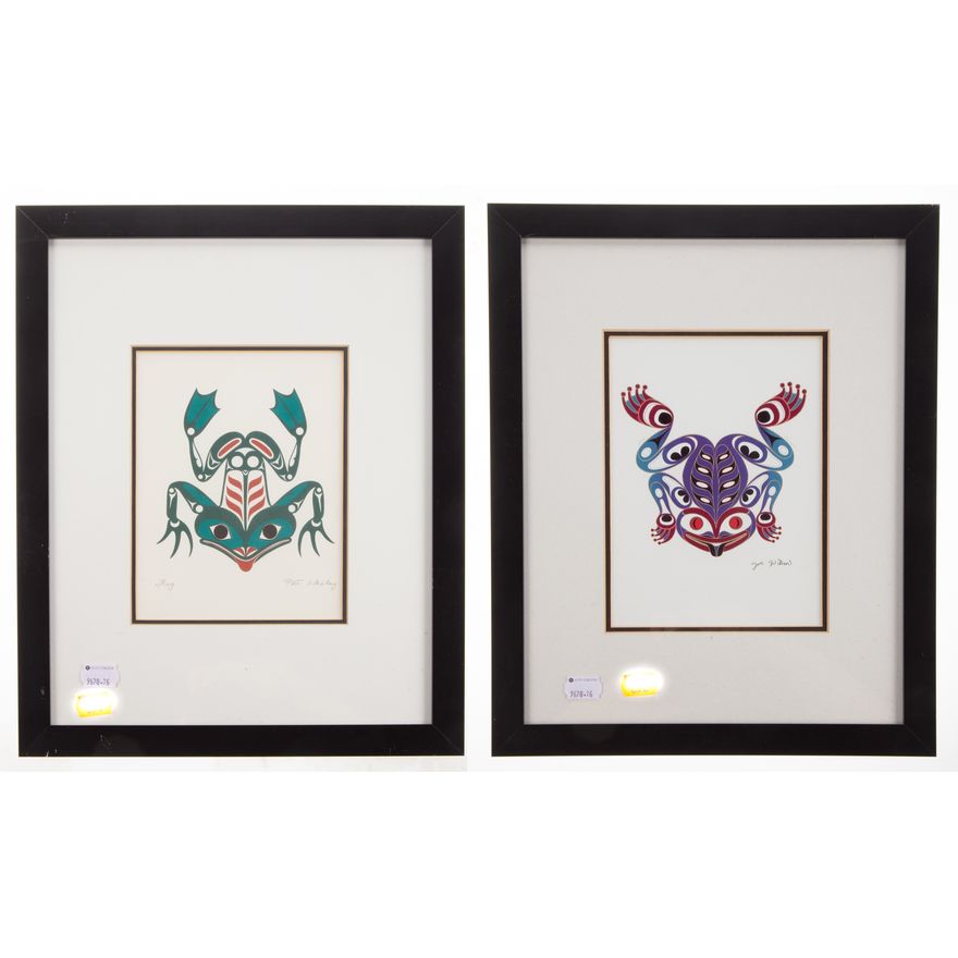 Two Framed Tlinget Influenced Prints