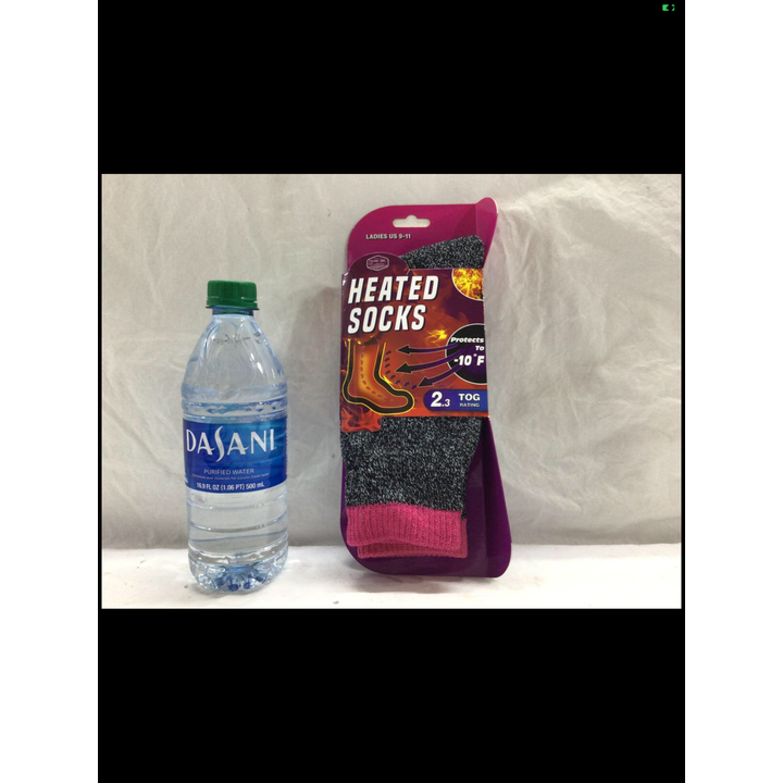 Pink Heated Sox Size (9-11)
