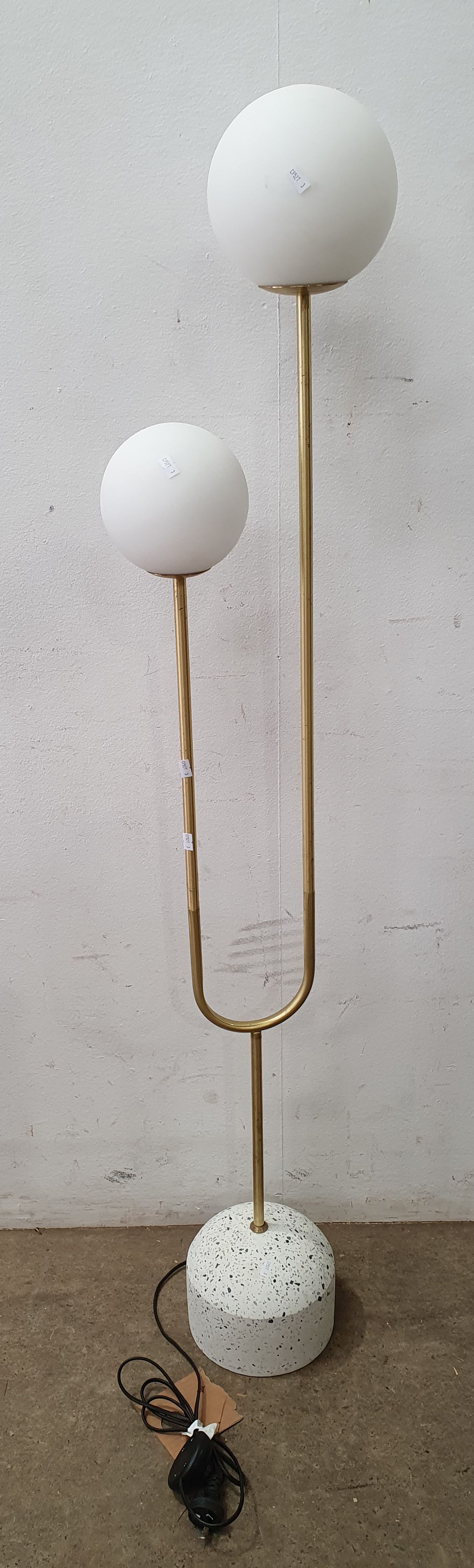 Twin Bulb Standard Lamp