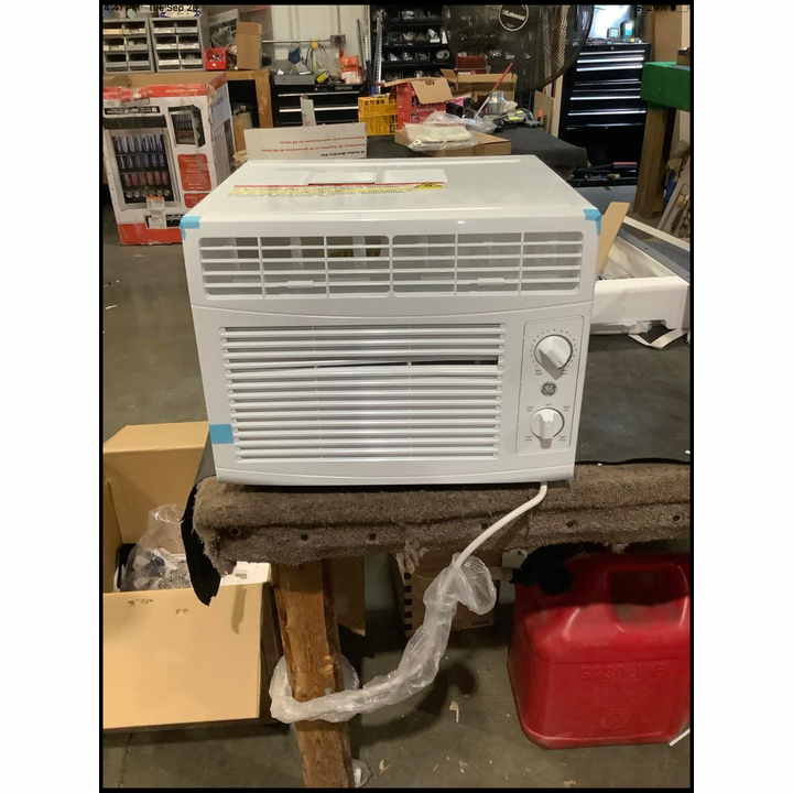 GE 5,000BTU 115V Window Air Conditioner 150sq ft Small Rooms in White
