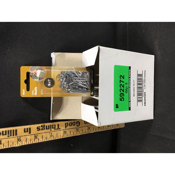 (Buying 5) Hillman 2oz Wire Nails 16 x 1"