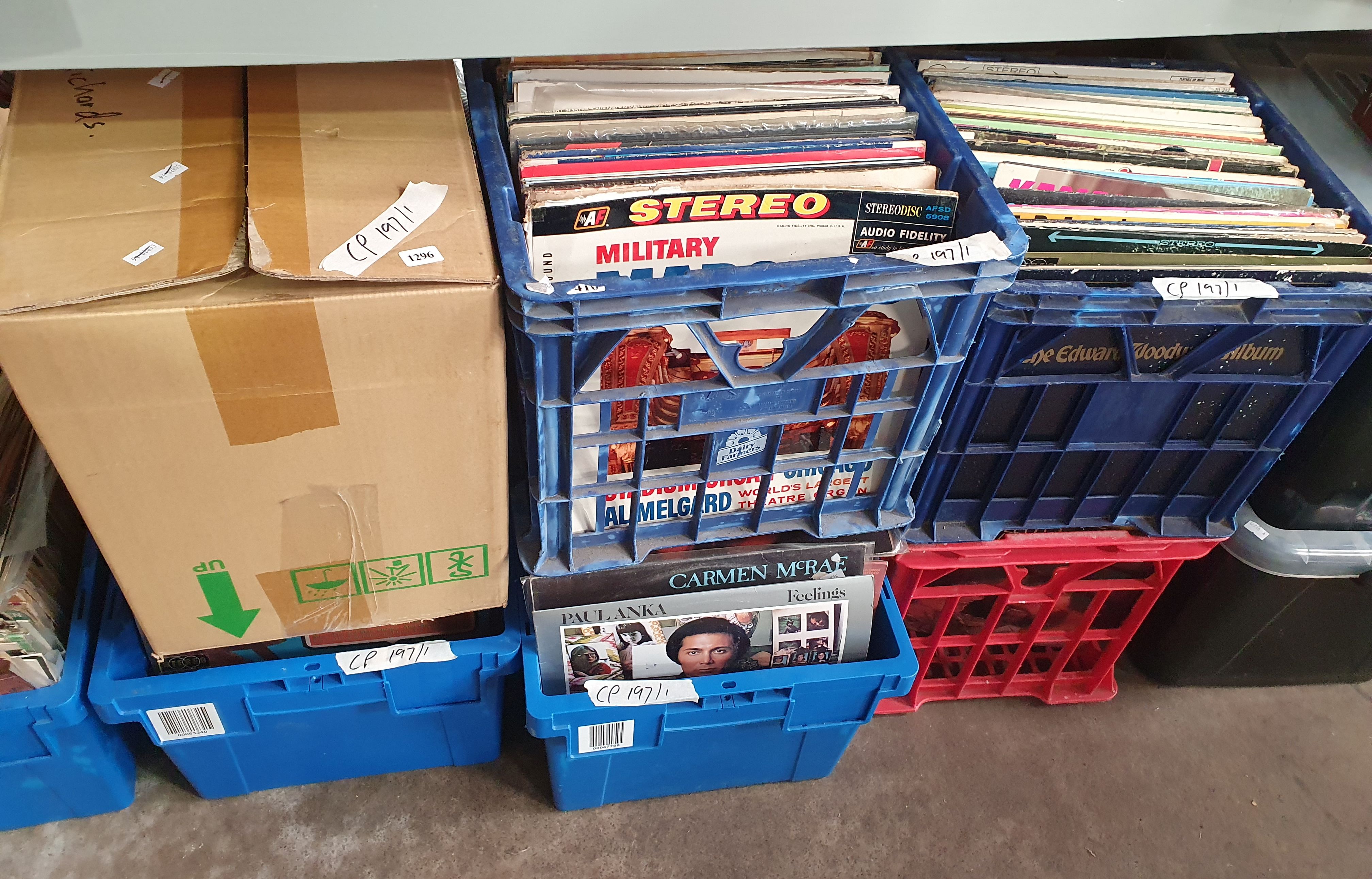 Six Crates Of Records