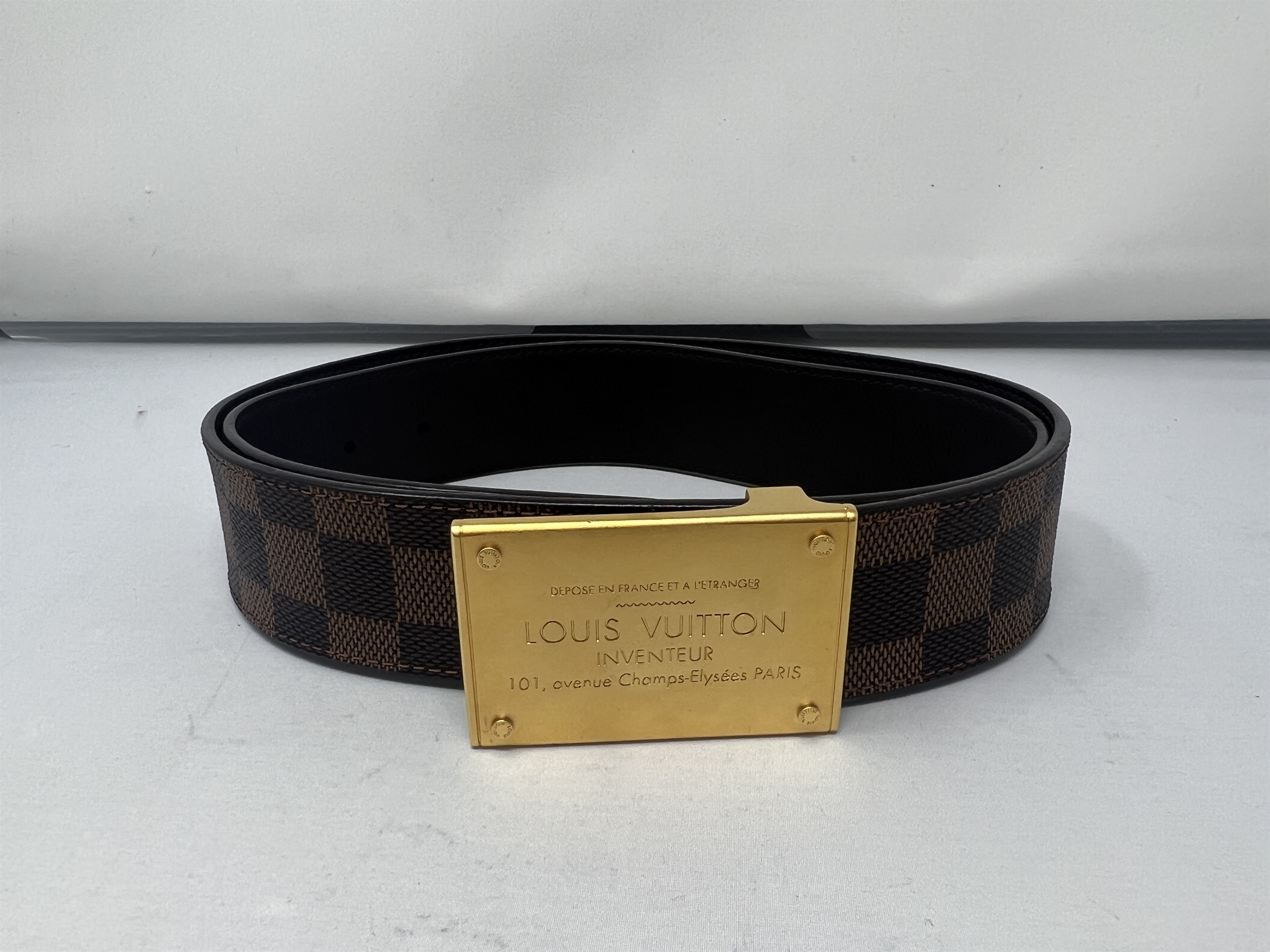 Louis Vuitton neo inventeur reversible belt