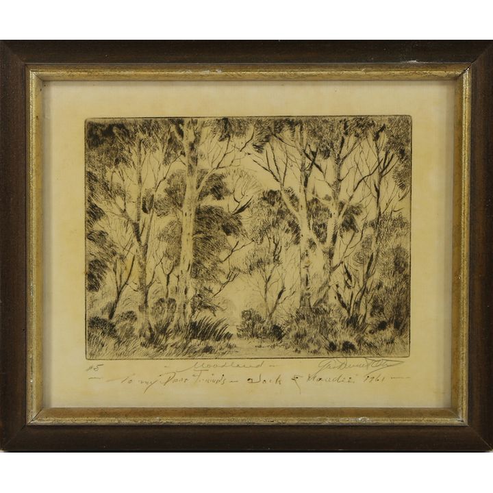 Print, George Demont Otis