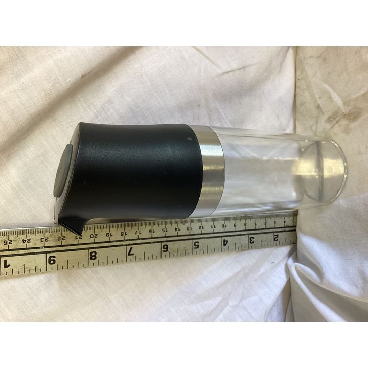 2 In 1 Oil & Vinegar Cruet Set Non Drip Bottle- Black