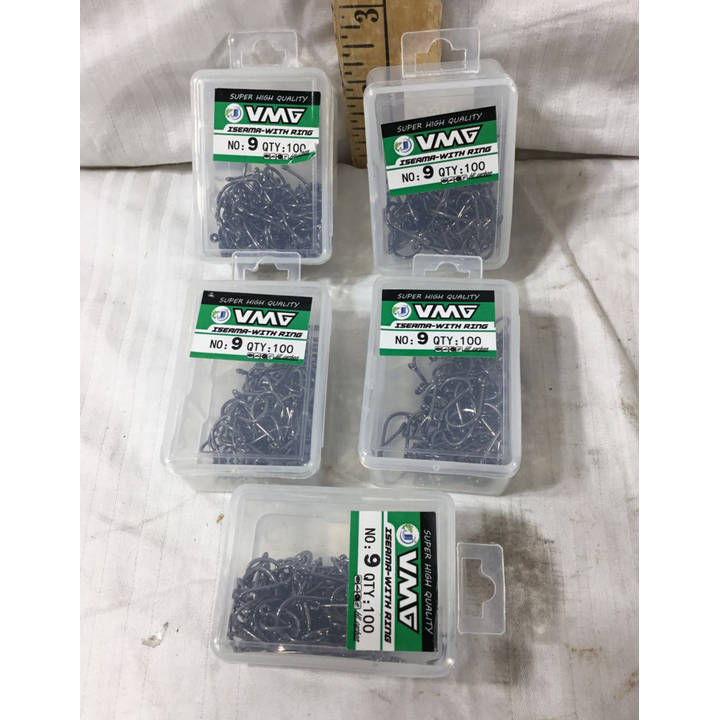 (Buying 5) 100 Pk VMG #9 Fishing Hooks