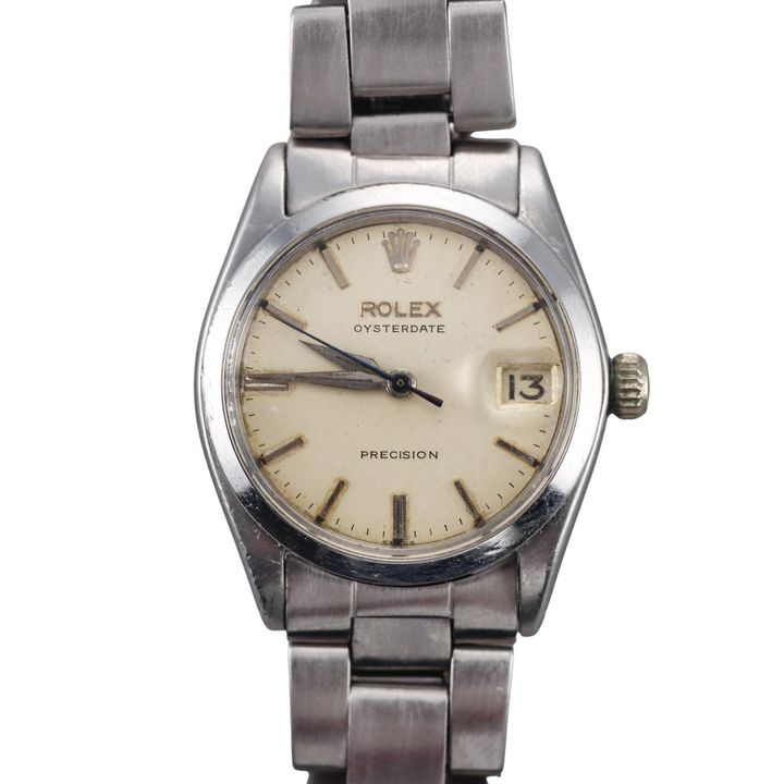 Vintage Rolex Precision Oysterdate Watch 6466