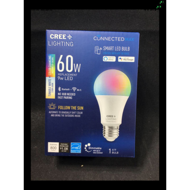 Cree Lighting 60W Smart LED Light Bulb