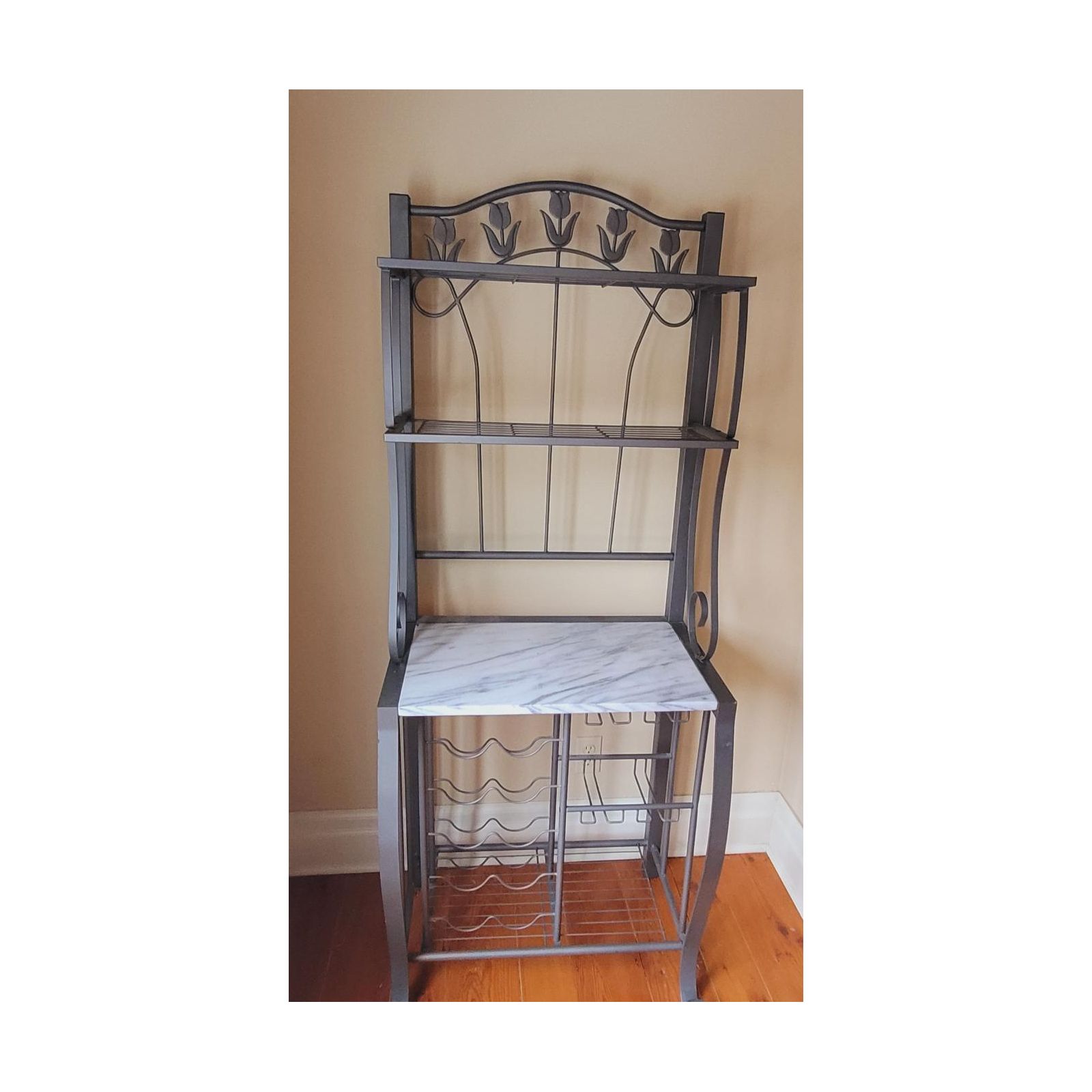 Stone Baker Rack BAKERS RACK WITH MARBLE TOP | Estate Sales Niagara