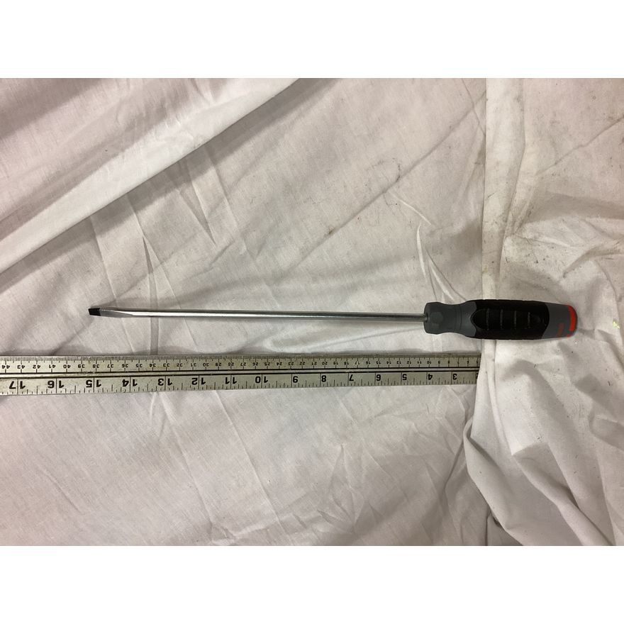 Proto Slotted Round Round Bar Cabinet Screwdriver (1/4'' x 10'')