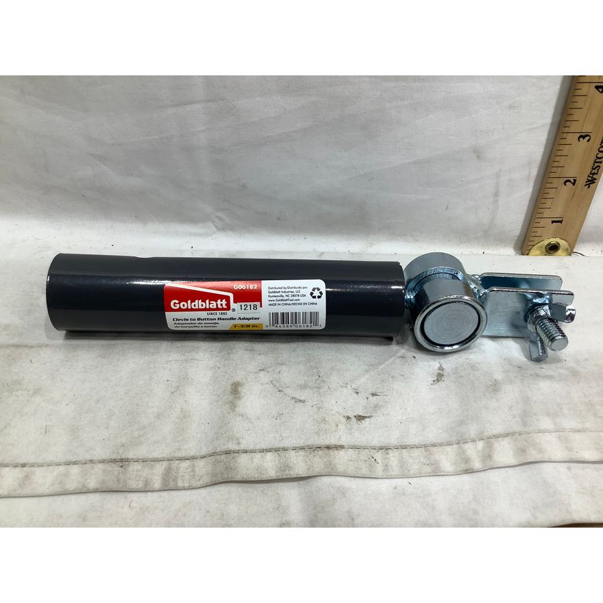 Goldblatt Clevis To Button Handle Adaptor, 1-3/8"