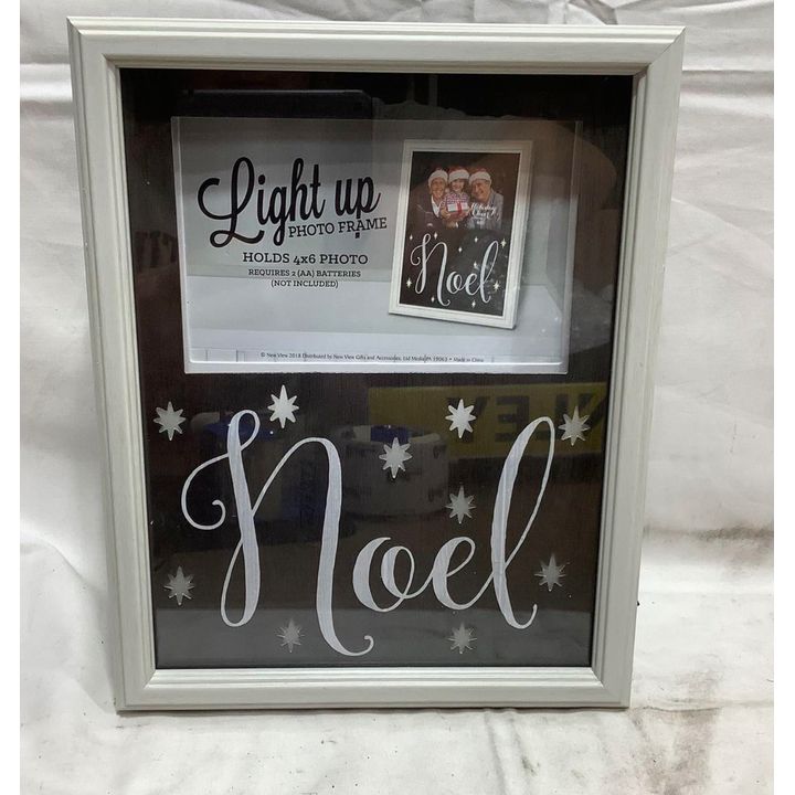 Light Up "Noel" 4x6 Picture Frame *Batteries Not Included