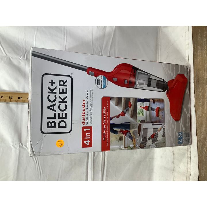 Black + Decker 4-In-1 Dustbuster Cordless Lithium Ion Vacuum