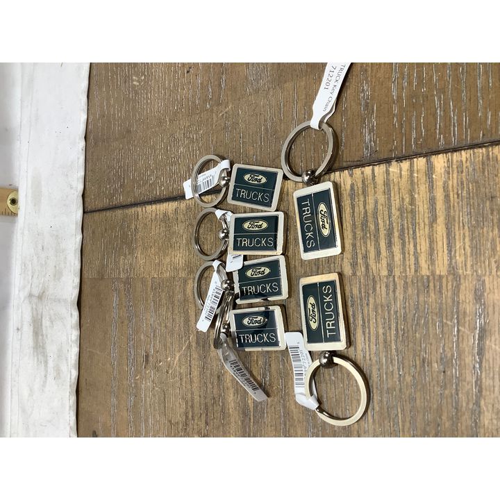 (6) Hillman Ford Trucks Metal Key Chain