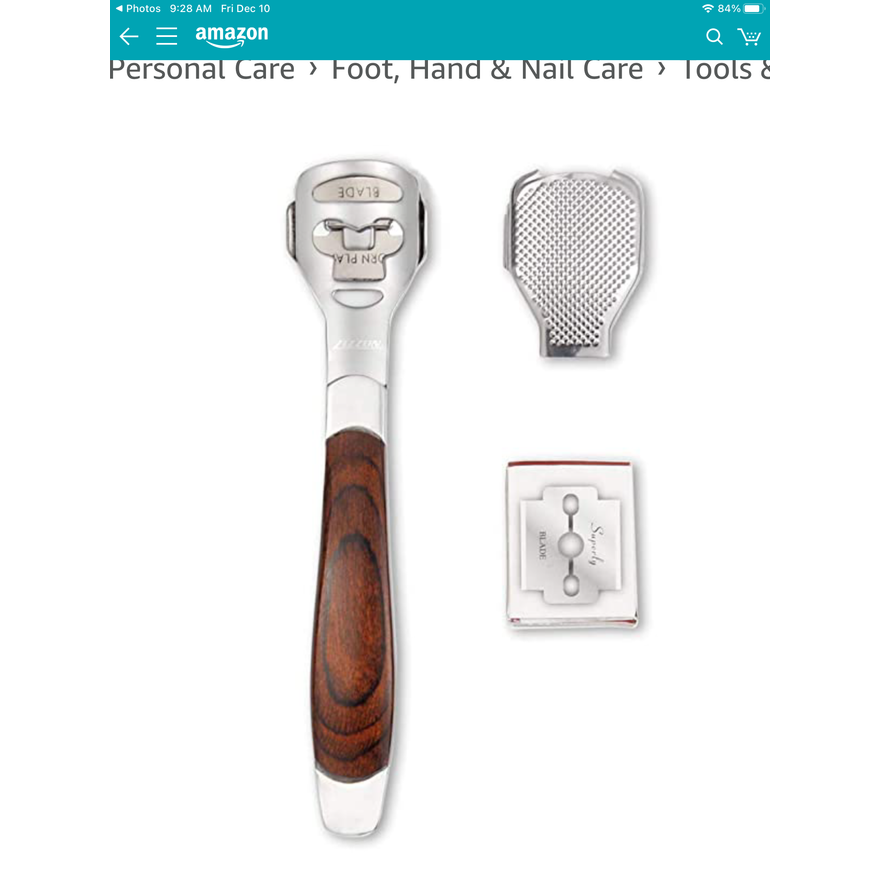 Buying 2, Pedicure Foot Files- Removes Hard/Dead Skin On Feet