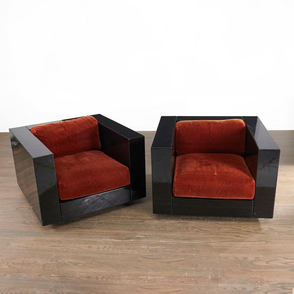 Saratoga Lounge Chairs Lella Massimo Vignelli Lofty Marketplace
