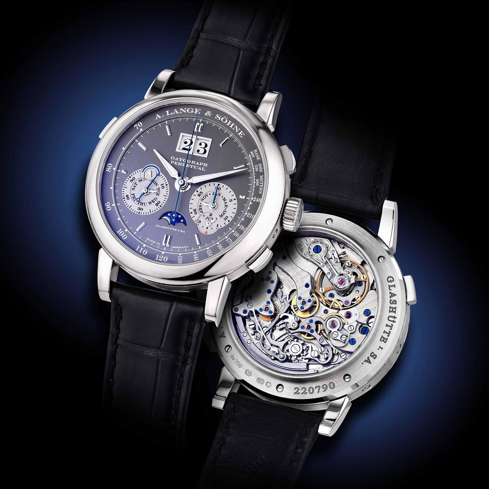 A Lange Sohne White Gold Datograph Perpetual Ref 410 038fe Lofty Marketplace