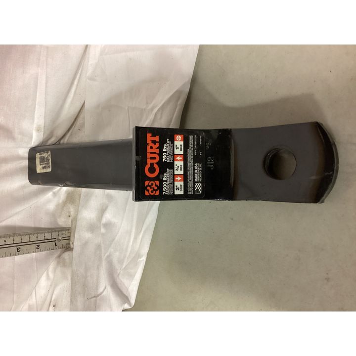 Curt 7,500lbs Gross Trailer WT, 750lb Max Tongue WT, 2'' Drop, 3/4'' Rise, 1'' Hole Trailer Hitch