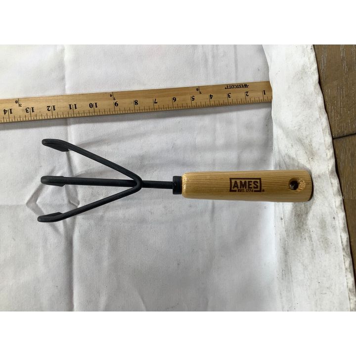 Ames 3-Fork Handheld Garden Rake