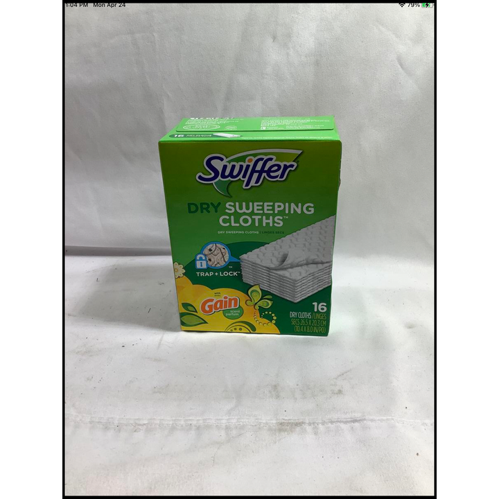 Swiffer 16ct Dry Sweeping Cloths Gain Scent