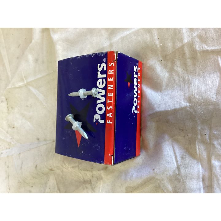 Powers Fasteners Drive Pins (Head Dia. 8mm, Length 1'') QTY 100