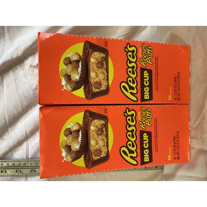 (2) Reese's Big Cup w/ Reese's Puffs (16ct) BB 03 2024