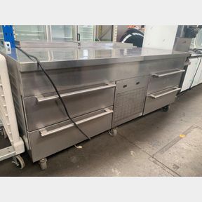 DIXELL 4 DRAWER STAINLESS STEEL UNDERCOUNTER CHILLER