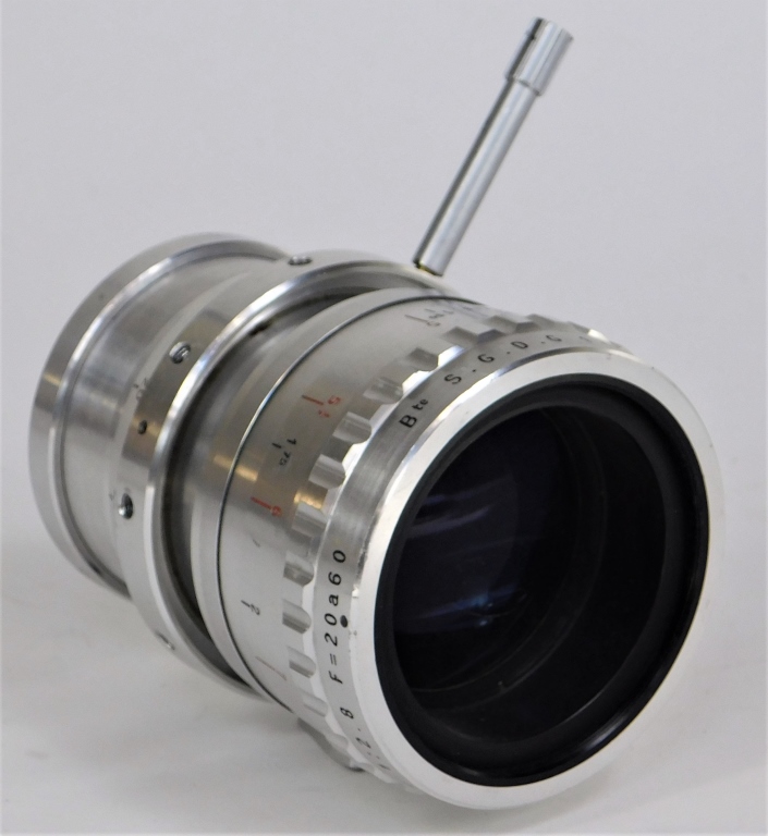 Berthiot Pan-Cinor 20-60mm f/2.8 Lens, Bolex | Bruneau and Co.