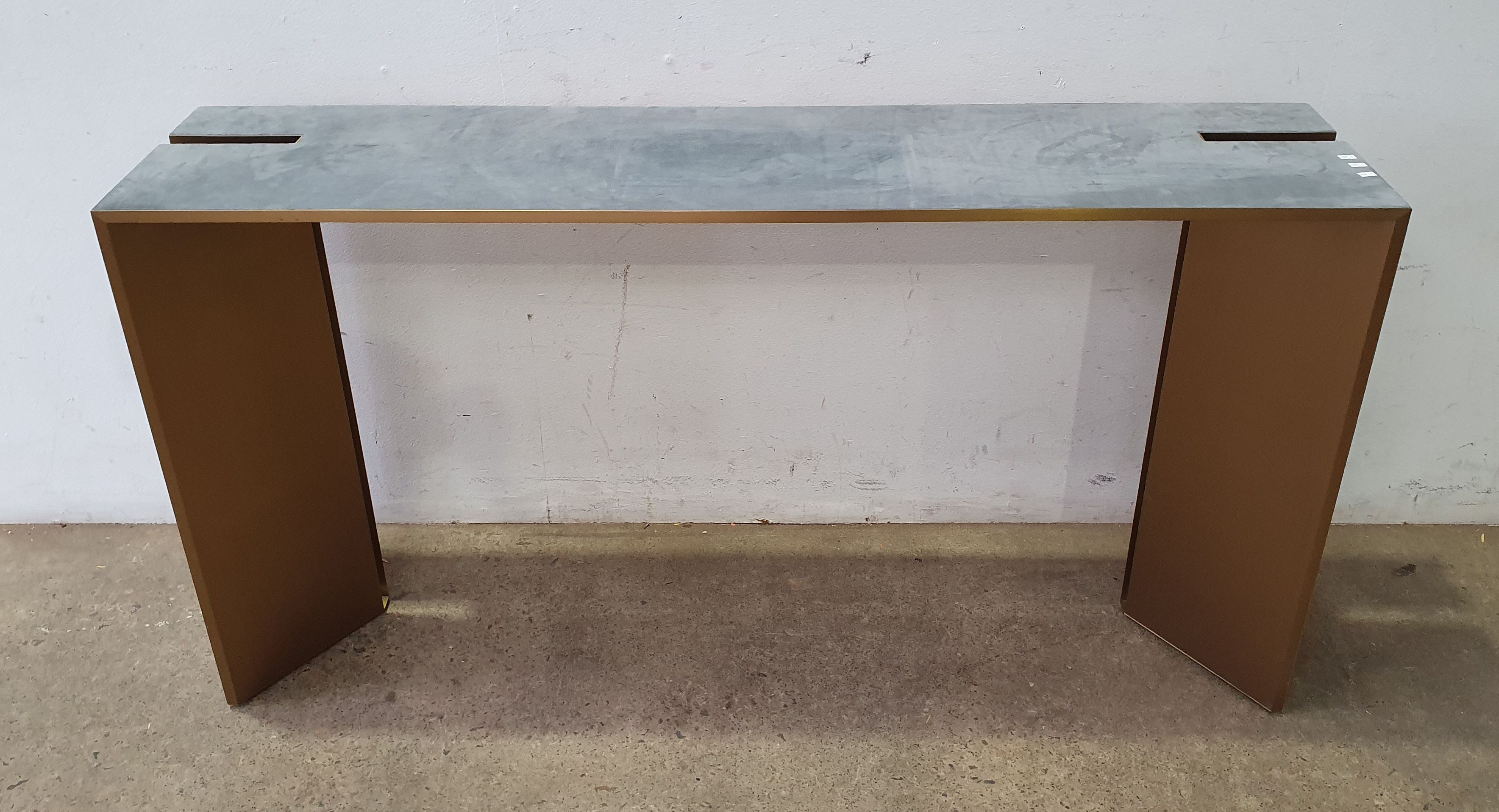 A Stainless Steel Console