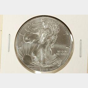 2016 AMERICAN SILVER EAGLE BRILLIANT UNC