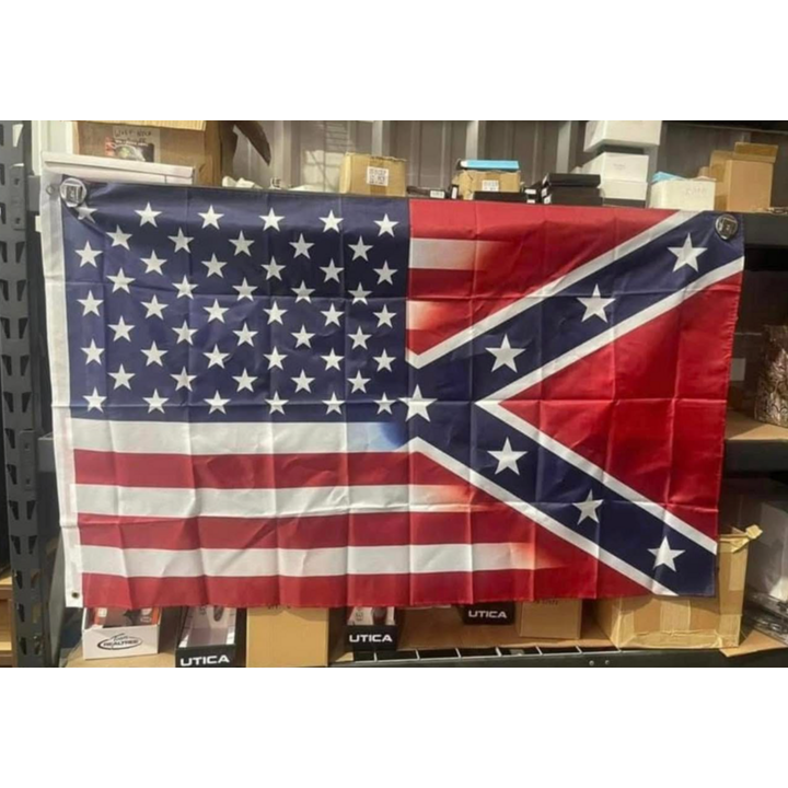 American x Rebel Flag 3'x5'