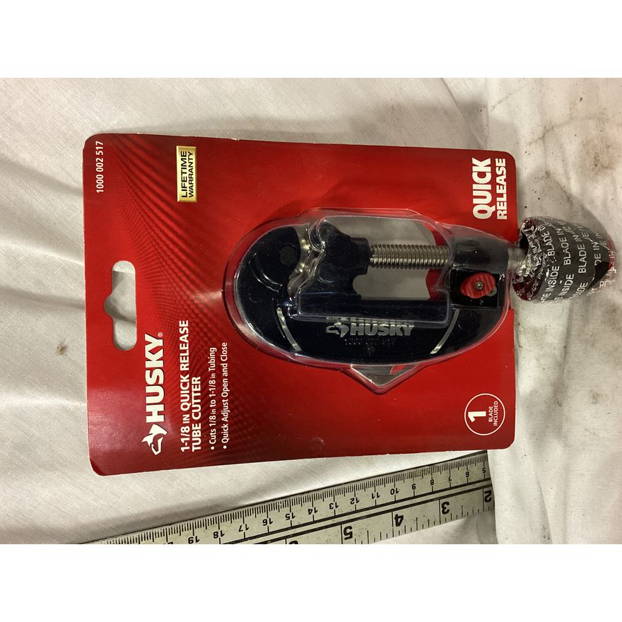 Husky 1-1/8'' Quick Release Tube Cutter